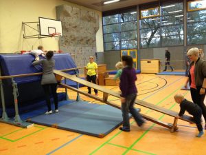 Es wuselt in der Halle…