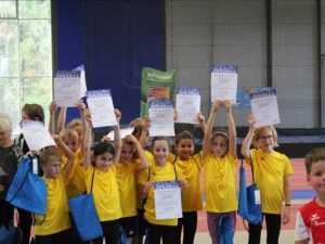 Kinderleichtathleten beenden erfolgreich die Sommersaison 2018