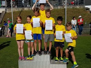 Kinder-Leichtathletik Sportfest in Oppen 2018