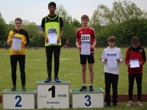 4-facher Saarlandmeister bei den Saarländischen Meisterschaften U16/U14 in Püttlingen