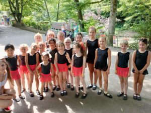 Abteilung Showtanz im Neunkircher Zoo