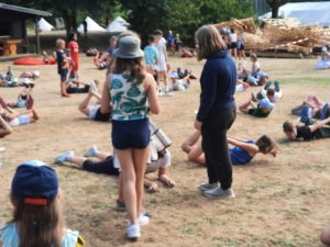 Kinder-Ferienfreizeit der STJ in Braunshausen mit der Jugend  des TV 1861 St. Wendel