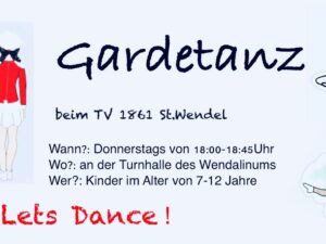 Lets Dance – Gardetanz in der Abteilung Showtanz