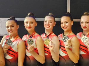 Saarländische Spitzengymnastinnen freuen sich über Deutsche Vizemeisterschaft in der Rhythmischen Sportgymnastik