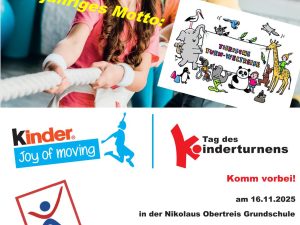 „Tag des Kinderturnens“ 2025 beim TV Sankt Wendel