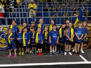 Kids vor dem Spiel